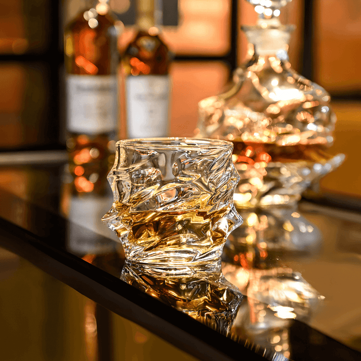 Storm Japanese Crystal Whisky Glass