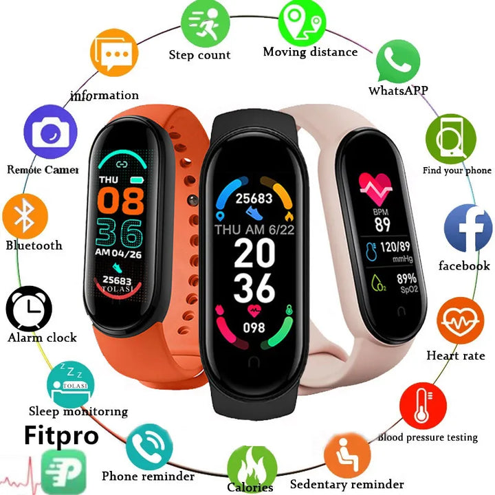 Smart Watch M6 Waterproof