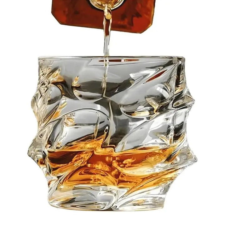 Storm Japanese Crystal Whisky Glass