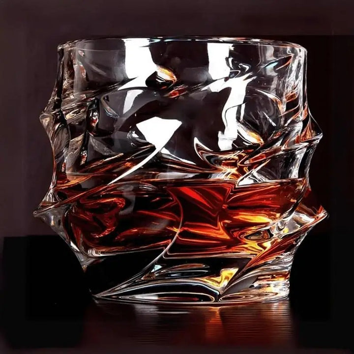 Storm Japanese Crystal Whisky Glass